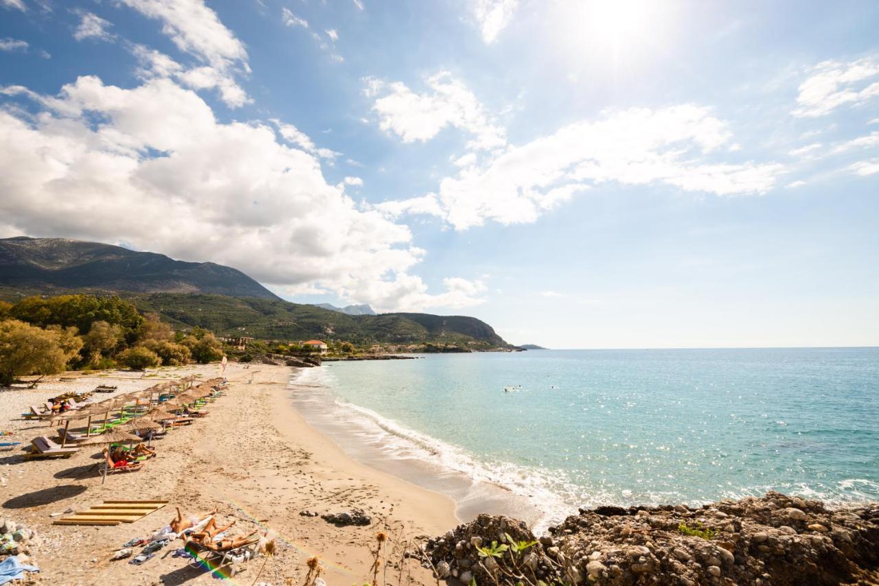 Mani Houses Selinitsa Art Koloveas Agios Nikolaos  Bagian luar foto